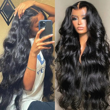 13x6 HD Transparent Lace Body Wave Wig