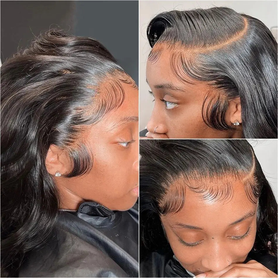 13x6 HD Transparent Lace Body Wave Wig