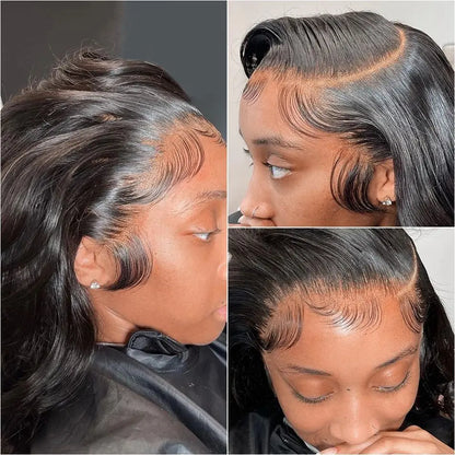 13x6 HD Transparent Lace Body Wave Wig
