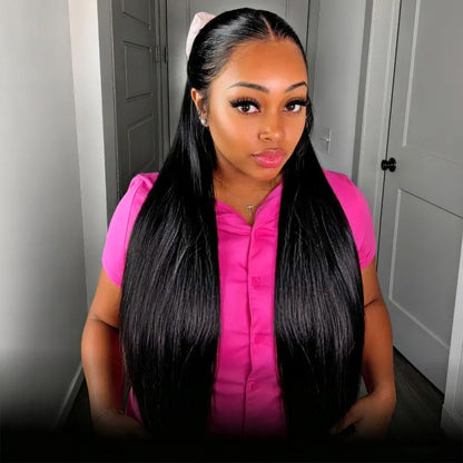 🔥🔥Ends Today: 75% OFF!🔥🔥13x6 Glueless Lace Frontal Wig - Silky Straight