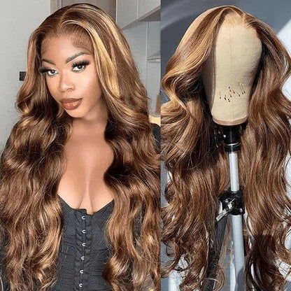 13x6 HD Transparent Lace Body Wave Wig